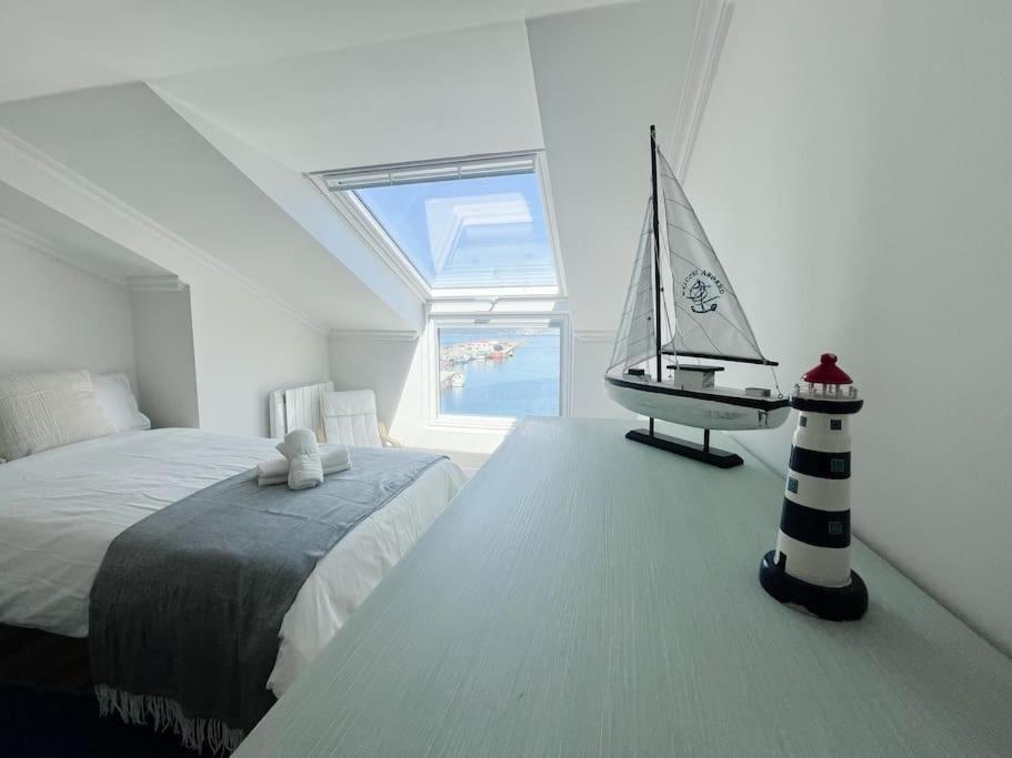 Ferienwohnung Atico Azul De Portosín Exterior foto