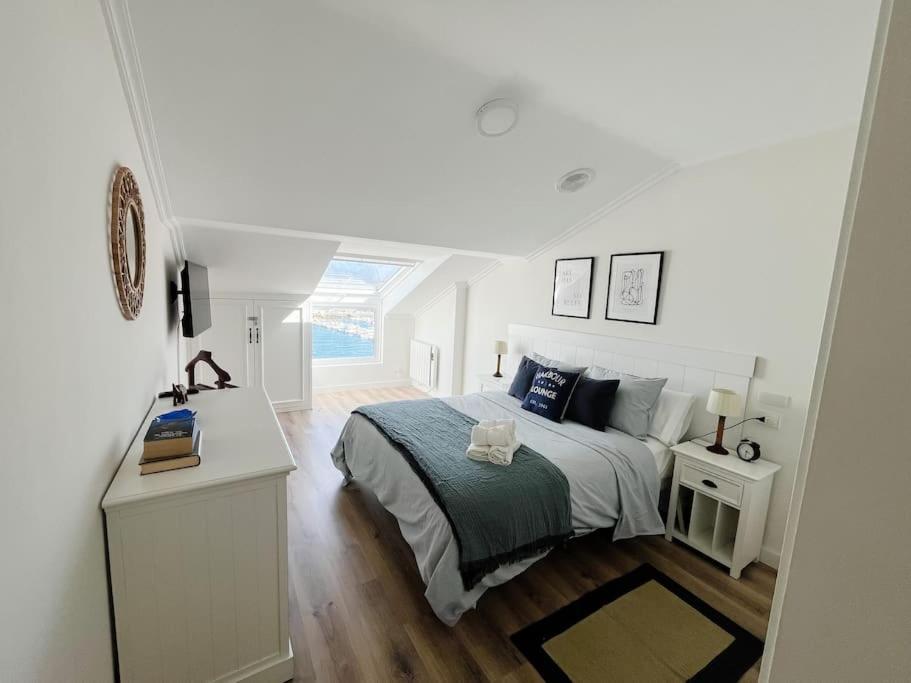 Ferienwohnung Atico Azul De Portosín Exterior foto