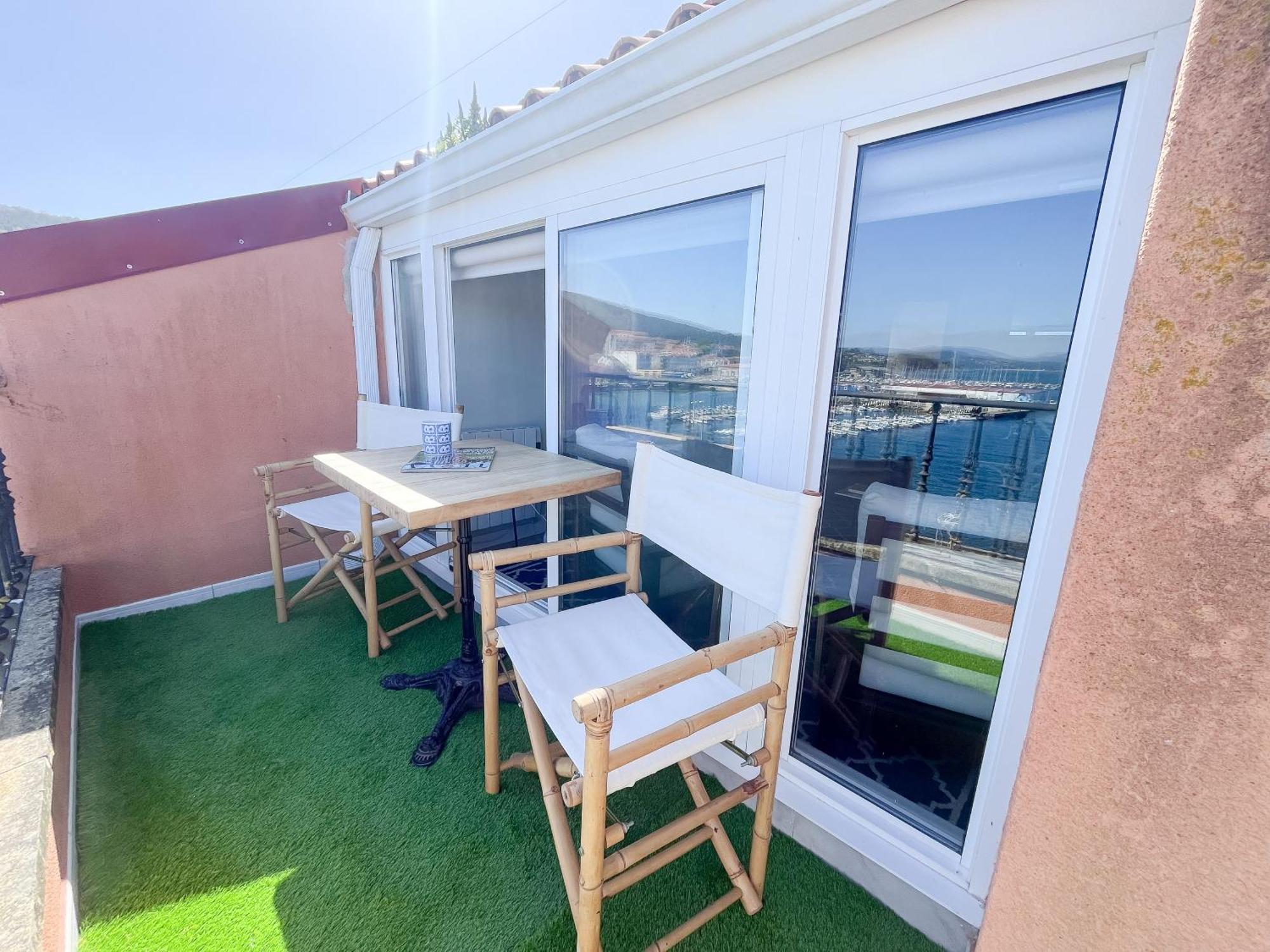 Ferienwohnung Atico Azul De Portosín Exterior foto