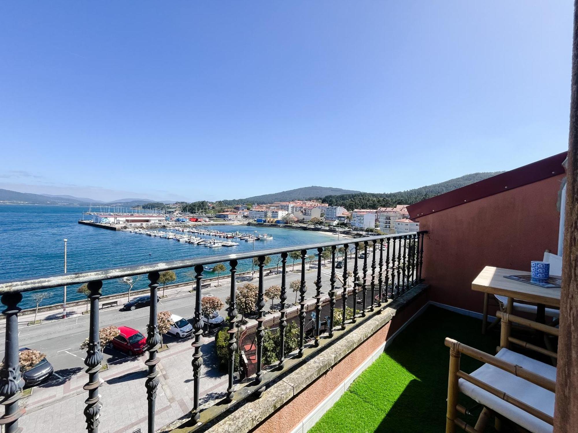 Ferienwohnung Atico Azul De Portosín Exterior foto